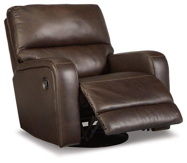Emberla Swivel Glider Recliner - Abundant Home Collections