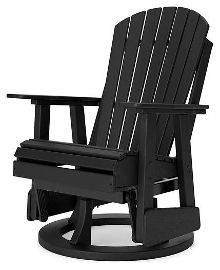 Hyland wave Outdoor Swivel Glider Chair - Abundant Home Collections