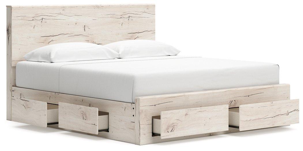 Lawroy Panel Storage Bed - Abundant Home Collections