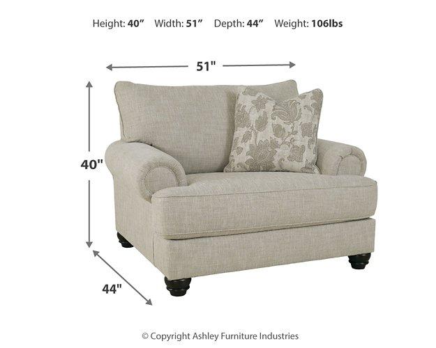 Asanti Oversized Chair - Abundant Home Collections