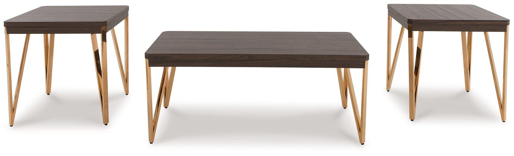 Bandyn Table (Set of 3) - Abundant Home Collections