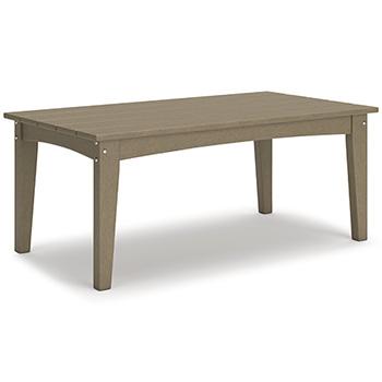 Hyland wave Outdoor Coffee Table - Abundant Home Collections