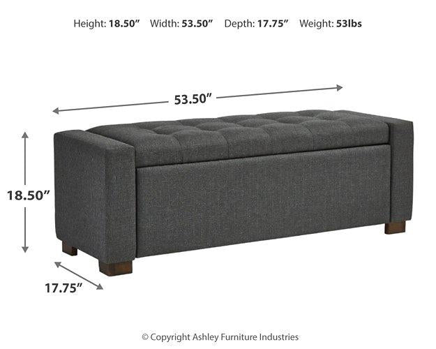 Cortwell Storage Bench - Abundant Home Collections