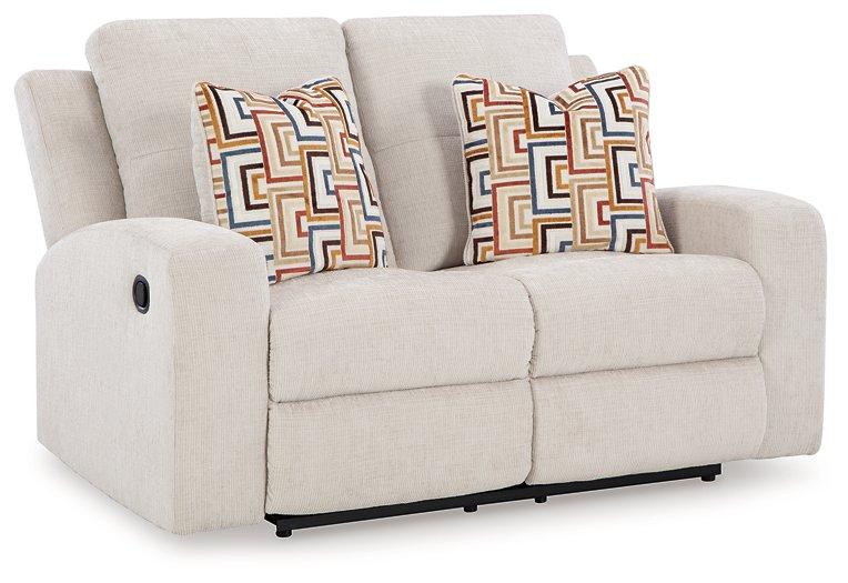Danum Reclining Loveseat - Abundant Home Collections