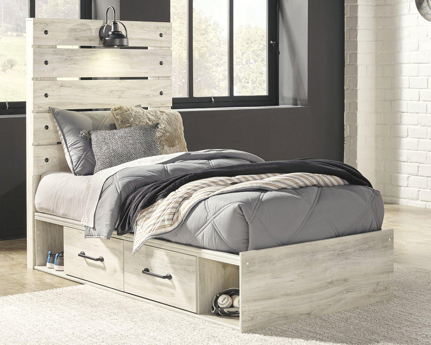Cambeck Bed with 4 Storage Drawers - Abundant Home Collections