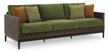 Horizon Hall Outdoor Sofa with Cushion - Abundant Home Collections