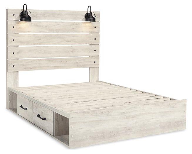 Cambeck Bed with 2 Storage Drawers - Abundant Home Collections