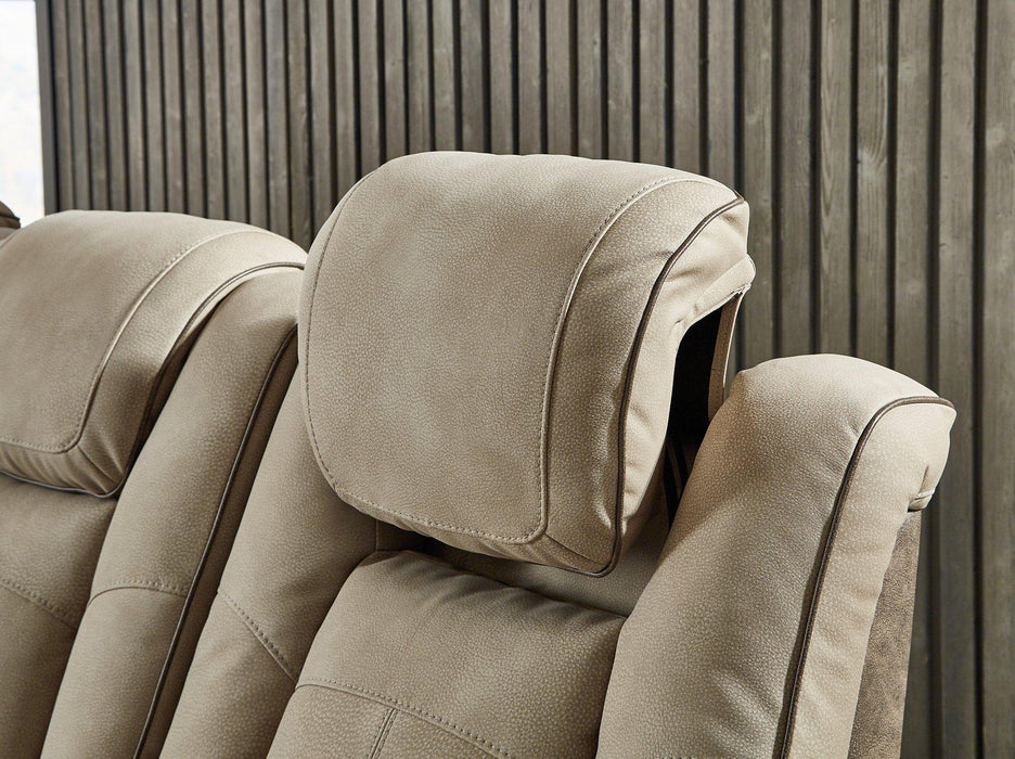 Next-Gen DuraPella Power Reclining Loveseat with Console - Abundant Home Collections