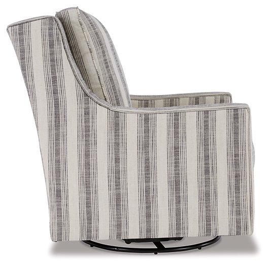 Kambria Swivel Glider Accent Chair - Abundant Home Collections