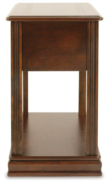 Breegin Chairside End Table - Abundant Home Collections