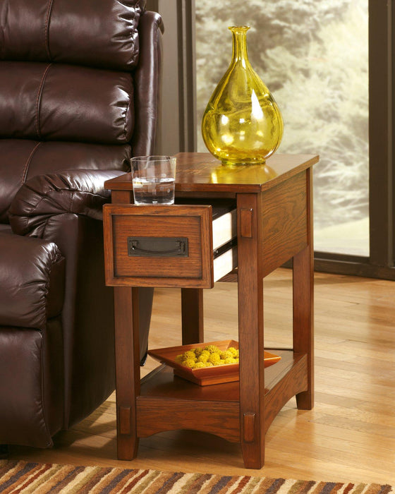 Breegin Chairside End Table - Abundant Home Collections