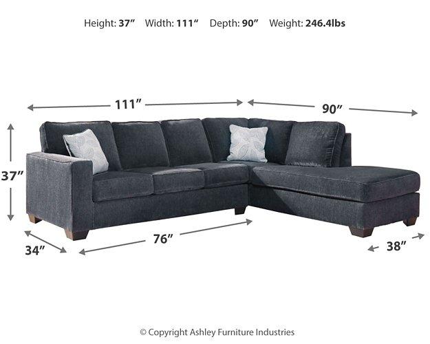 Altari Sectional with Chaise - Abundant Home Collections