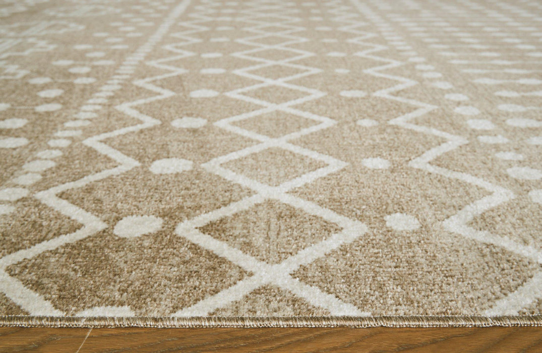 Bunchly 7'10" x 10'3" Washable Rug - Abundant Home Collections