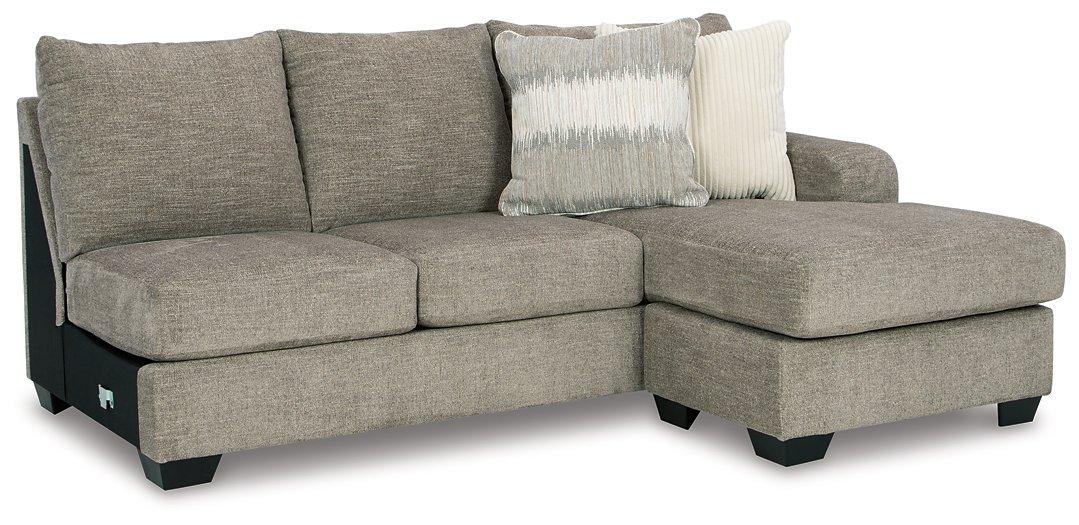 Creswell Sectional with Chaise - Abundant Home Collections