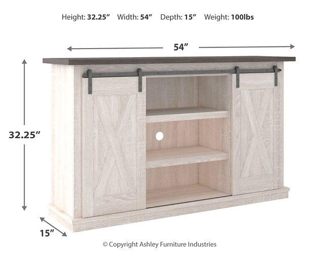 Dorrinson 54" TV Stand - Abundant Home Collections