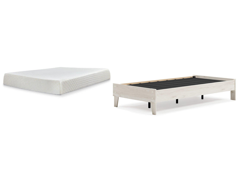 Socalle Bed and Mattress Set - Abundant Home Collections