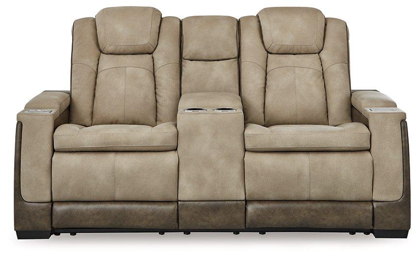 Next-Gen DuraPella Power Reclining Loveseat with Console - Abundant Home Collections