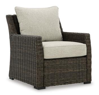 Brook Ranch Outdoor Lounge Chair with Cushion - Abundant Home Collections