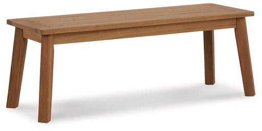 Janiyah Outdoor Dining Bench - Abundant Home Collections