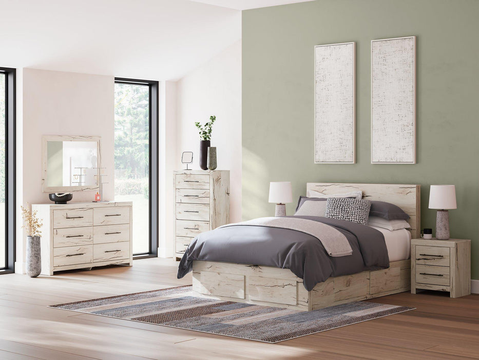 Lawroy Panel Storage Bed - Abundant Home Collections
