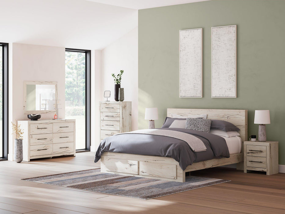 Lawroy Panel Storage Bed - Abundant Home Collections