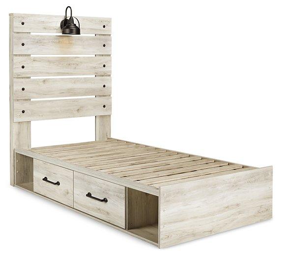 Cambeck Bed with 2 Storage Drawers - Abundant Home Collections