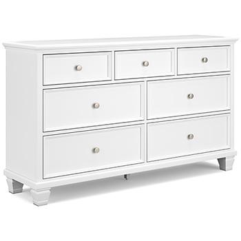 Fortman Dresser and Mirror - Abundant Home Collections