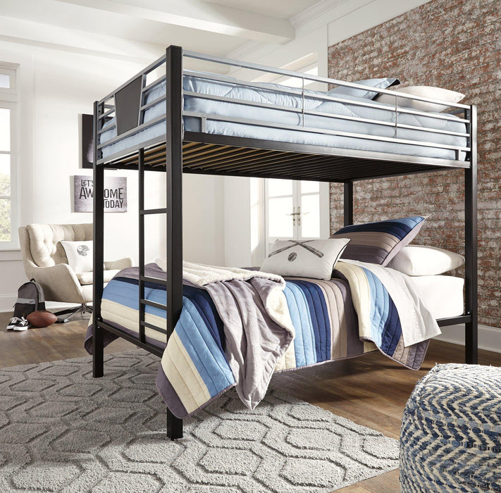 Dinsmore Bunk Bed with Ladder - Abundant Home Collections