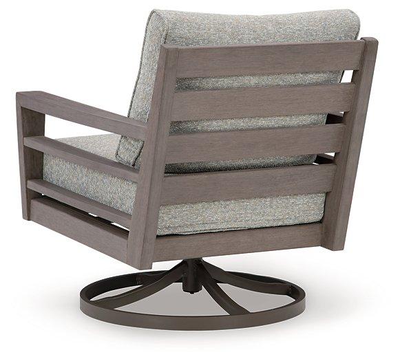 Hillside Barn Outdoor Swivel Lounge with Cushion - Abundant Home Collections