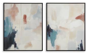 Caldish Wall Art (Set of 2) - Abundant Home Collections