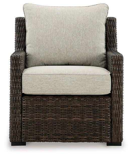 Brook Ranch Outdoor Lounge Chair with Cushion - Abundant Home Collections
