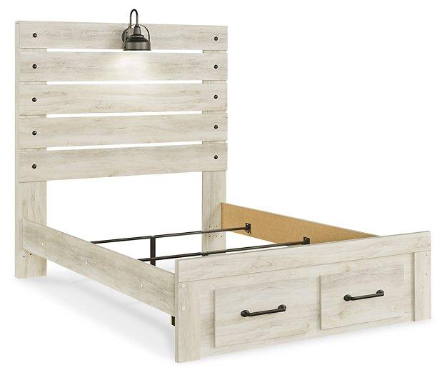 Cambeck Bed with 2 Storage Drawers - Abundant Home Collections