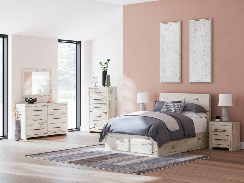 Lawroy Panel Storage Bed - Abundant Home Collections
