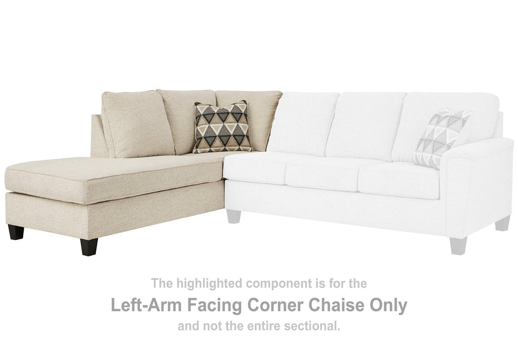 Abinger 2-Piece Sectional with Chaise - Abundant Home Collections