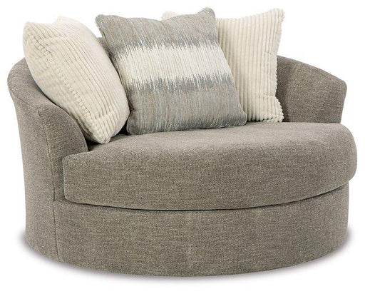 Creswell Oversized Swivel Accent Chair - Abundant Home Collections