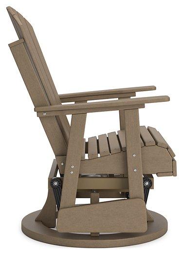 Hyland wave Outdoor Swivel Glider Chair - Abundant Home Collections