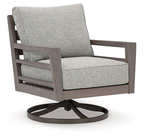Hillside Barn Outdoor Swivel Lounge with Cushion - Abundant Home Collections