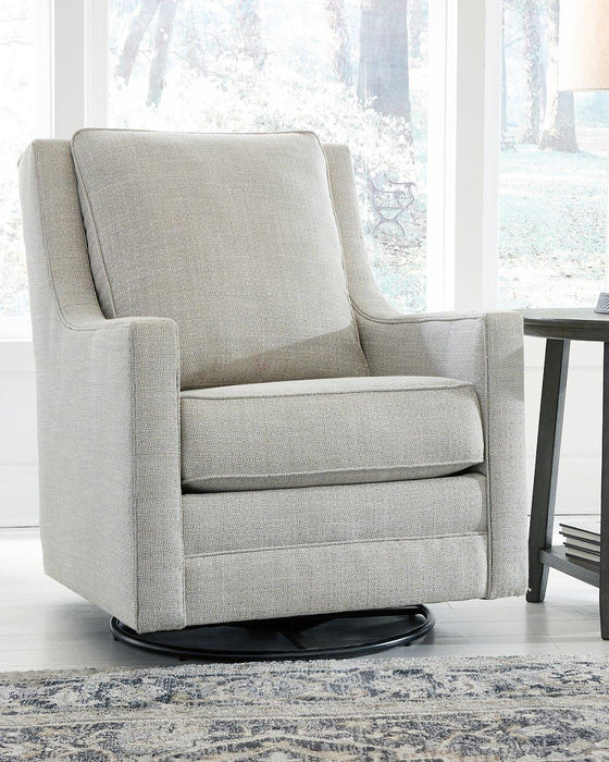Kambria Swivel Glider Accent Chair - Abundant Home Collections