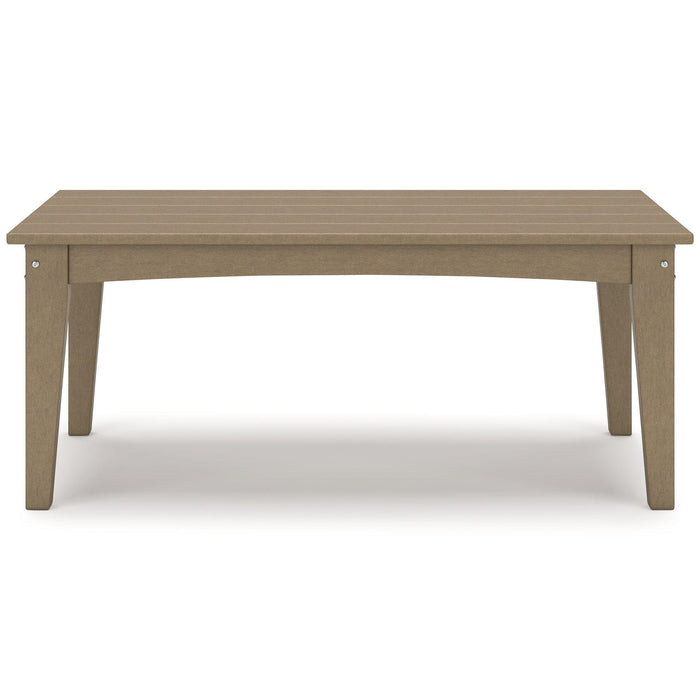 Hyland wave Outdoor Coffee Table - Abundant Home Collections