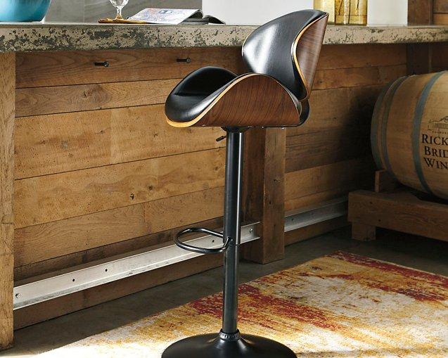Bellatier Adjustable Height Bar Stool - Abundant Home Collections