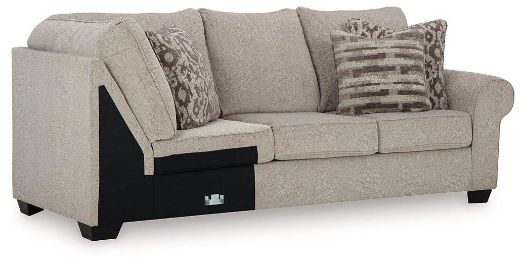 Claireah Sectional - Abundant Home Collections