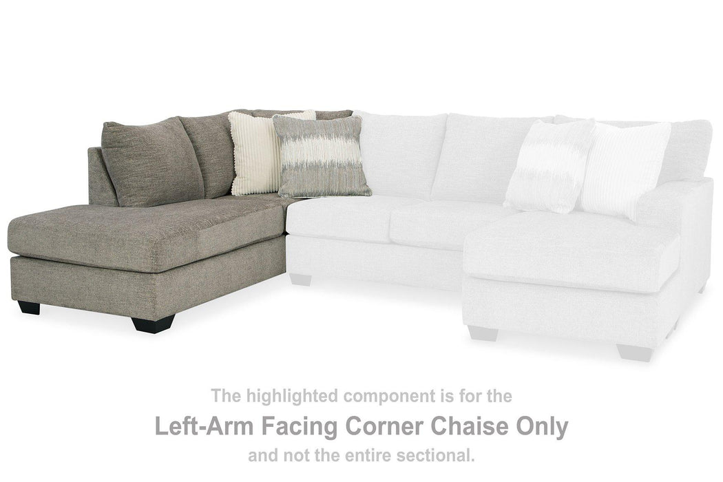 Creswell Sectional with Chaise - Abundant Home Collections