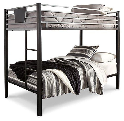 Dinsmore Bunk Bed with Ladder - Abundant Home Collections