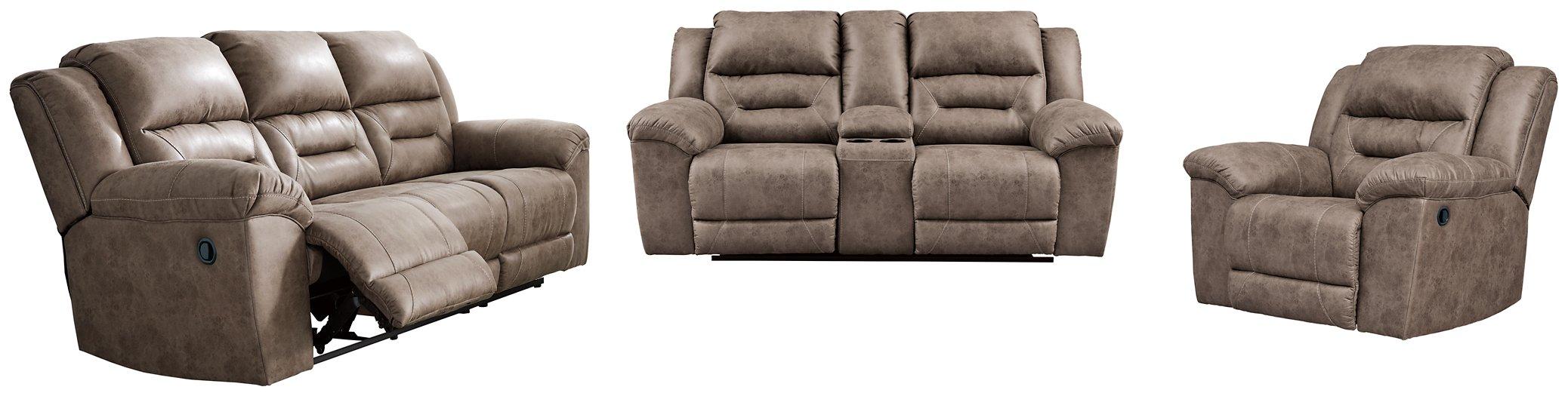Stoneland Living Room Set - Abundant Home Collections