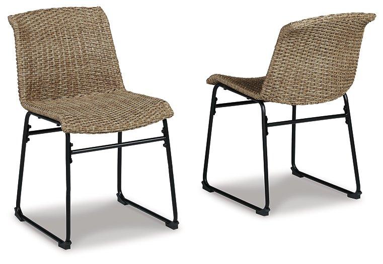 Amaris Outdoor Dining Chair (Set of 2) - Abundant Home Collections
