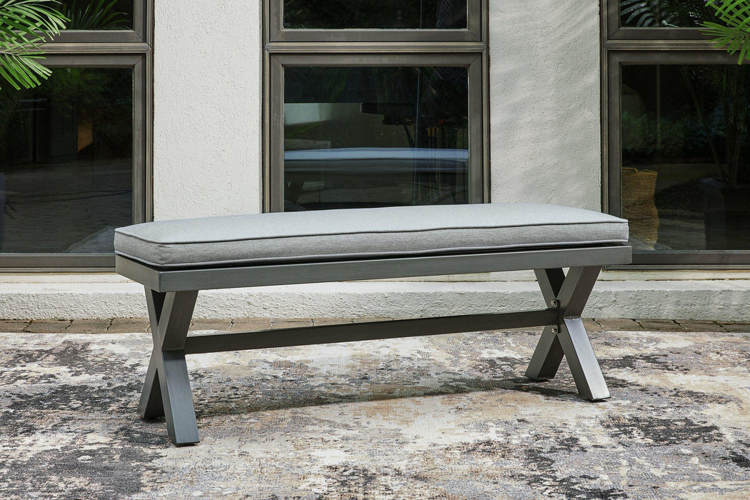 Elite Park Outdoor Bench with Cushion - Abundant Home Collections