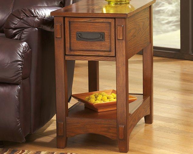 Breegin Chairside End Table - Abundant Home Collections