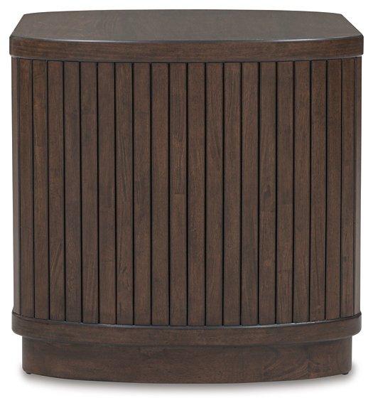 Korestone End Table - Abundant Home Collections