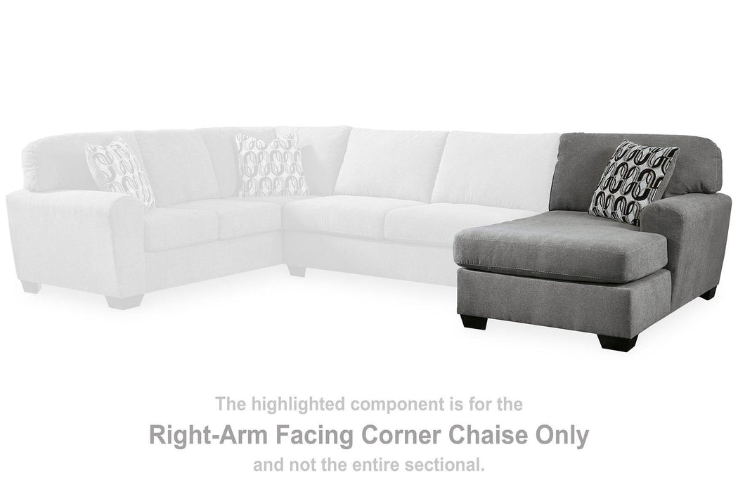 Birkdale Court Sectional - Abundant Home Collections