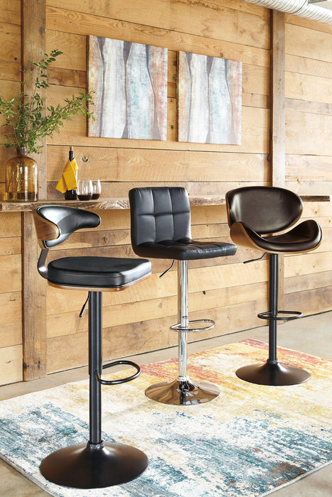 Bellatier Adjustable Height Bar Stool - Abundant Home Collections
